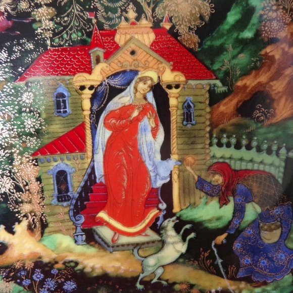 Tianex Bradford Exchange Russian Fairy Tale Plates 2552-2 - Picture 2 of 8